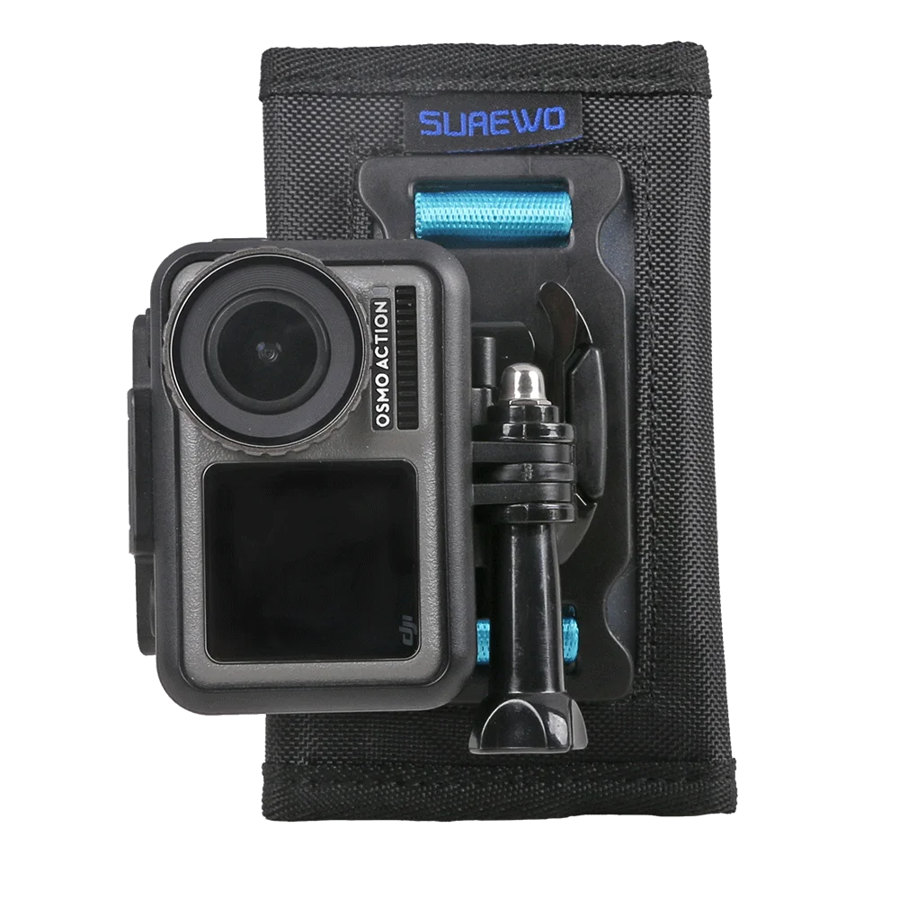 
SUREWO Gopro Hero 8 Backpack Strap Mount for GoPro Hero 8/7/(2018)/6/5 Black DJI Osmo Action and Most Action Camera 