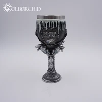 

Wholesale High-quality Stainless Steel Dragon black goblet game of thrones cup beer mug