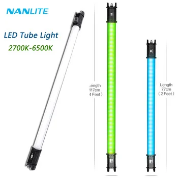 

Nanlite PavoTube 15C 77cm / 30C 117CM LED Tube Light RGB Color 2700K-6500K Handheld led Light For Photos Video Movie photography