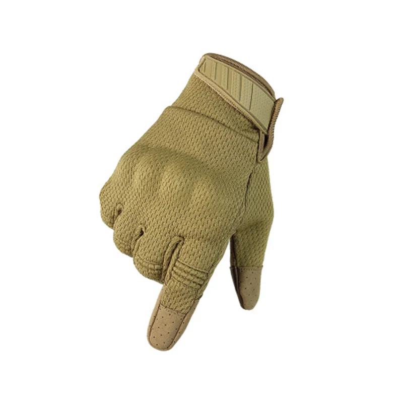

HPPE Knitted Thickened Finger Breathability Waterproof Material Heat-resistant Cut-resistant Police Protective Safety Gloves