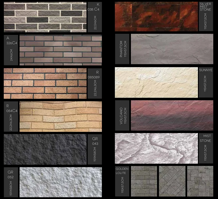 Clay Travertine Exterior Wall Flexible Tiles Buy Clay Travertine Wall