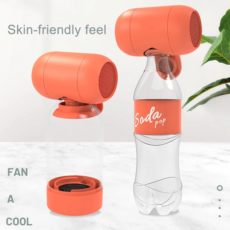 2021 new Creative Bottle Wireless Blue-tooth Speaker Large Volume Beverage Bottle Speaker - ANKUX.COM