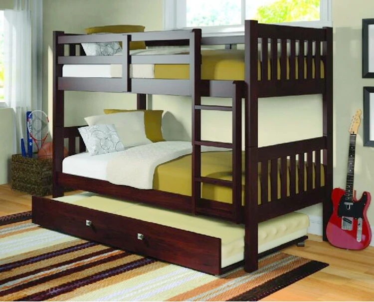 bunk beds double over double