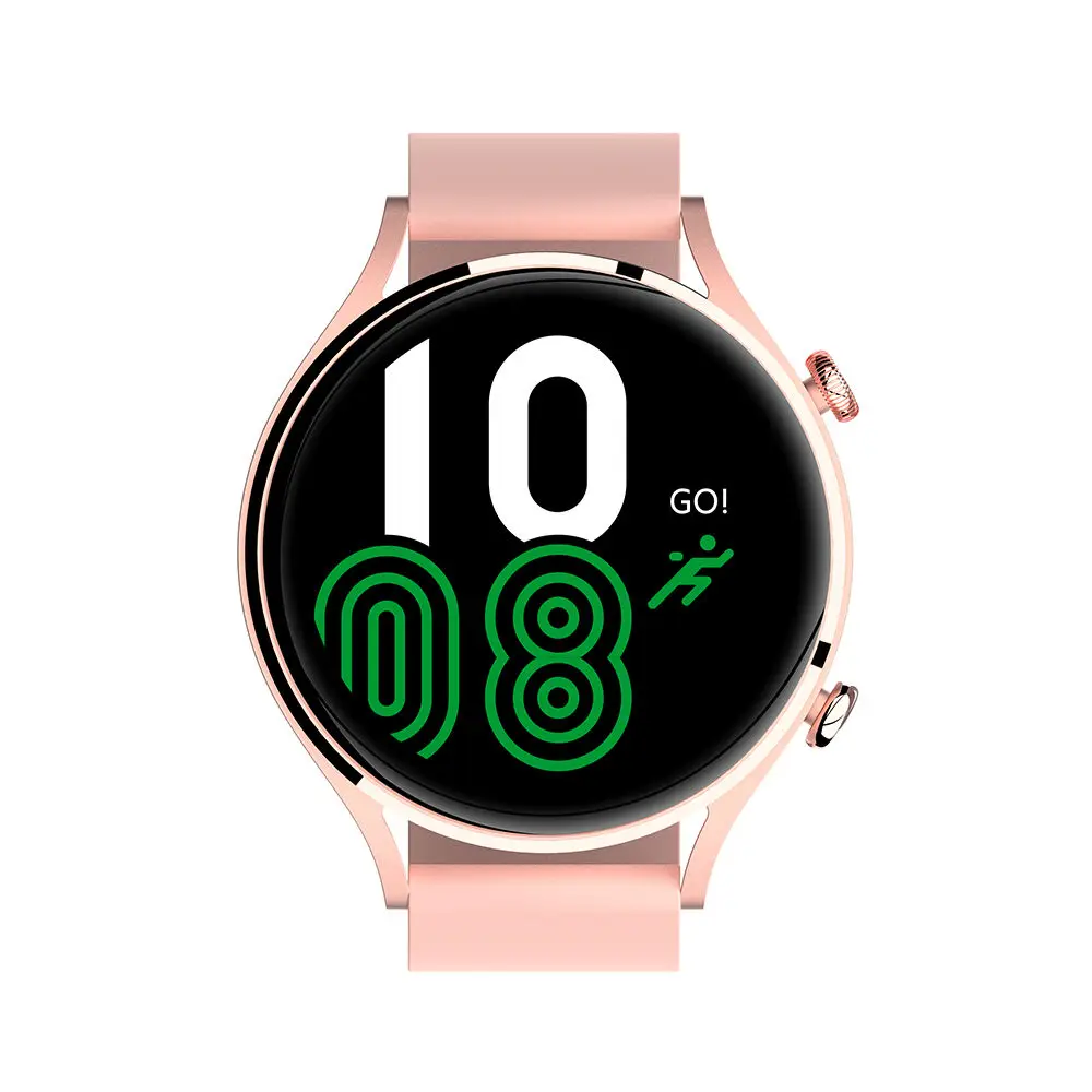

2021 new arrival ready to ship silicone rubber 1.3 inch digital smart watches for samsung with logo, Black white red gold blue