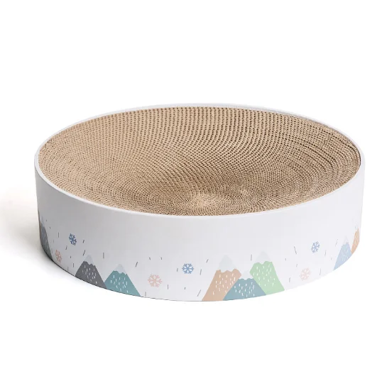 

Recyclable Help pets grind their paws Scratching Board Lounge Bed Cat Scratcher Cardboard