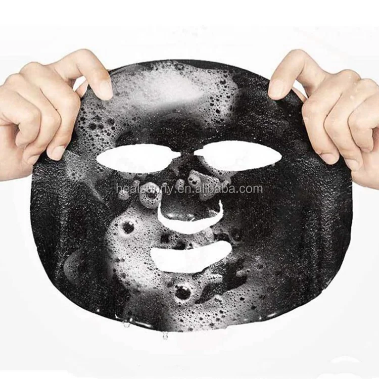

Best selling products bubble black mask skin care private label sheet facial mask