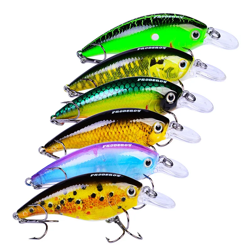 

Crank fish To Use 7.6cm/10.18G Pencil Sinking Fishing Hard Lure, Various