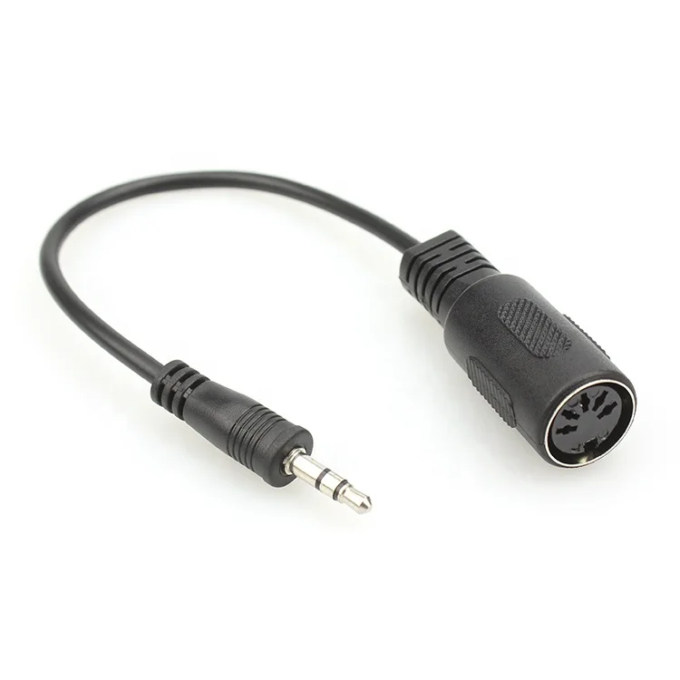 

DIN 5 pin female to 3.5 mm audio cable for TV MIDI adapter