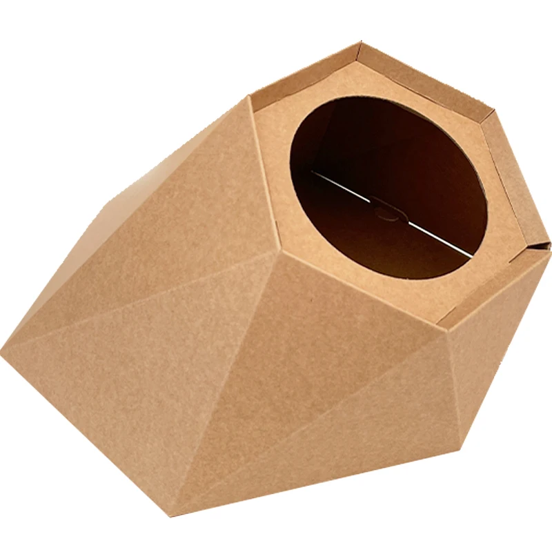 

Eco Friendly Cardboard Cat Decor Home cardboard Board Bed Houses for Pet Scratching Post Toy unique toy design indoor diy carton