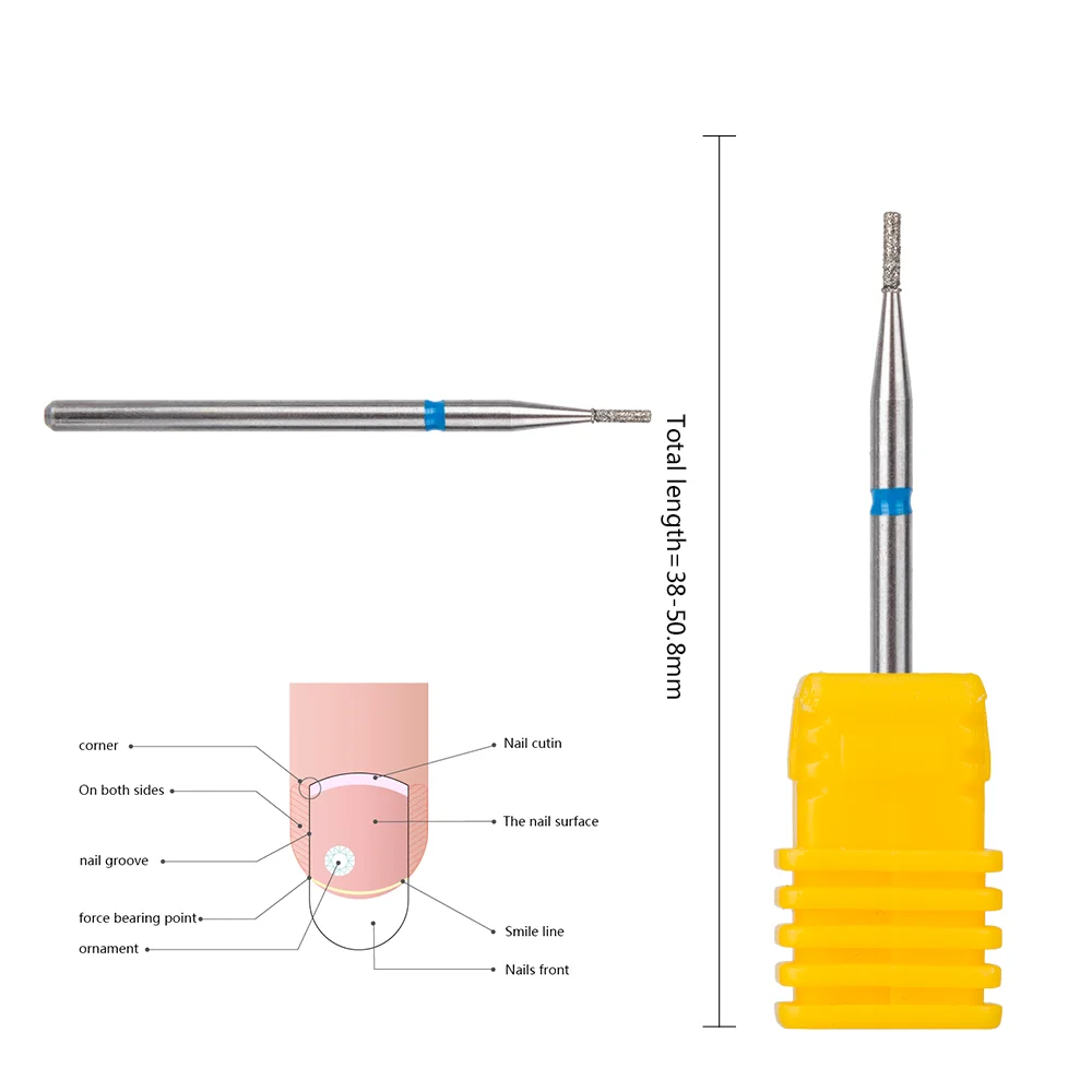 

Manicure Pedicure Diamond Bur For Nail Drill Machine