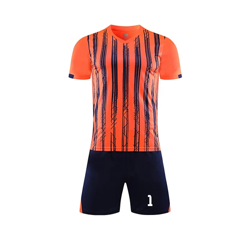 

Customized Latest Design OEM Manufacturers New Model Comfortable And Breathable Soccer Tracksuit Uniform Football Jersey