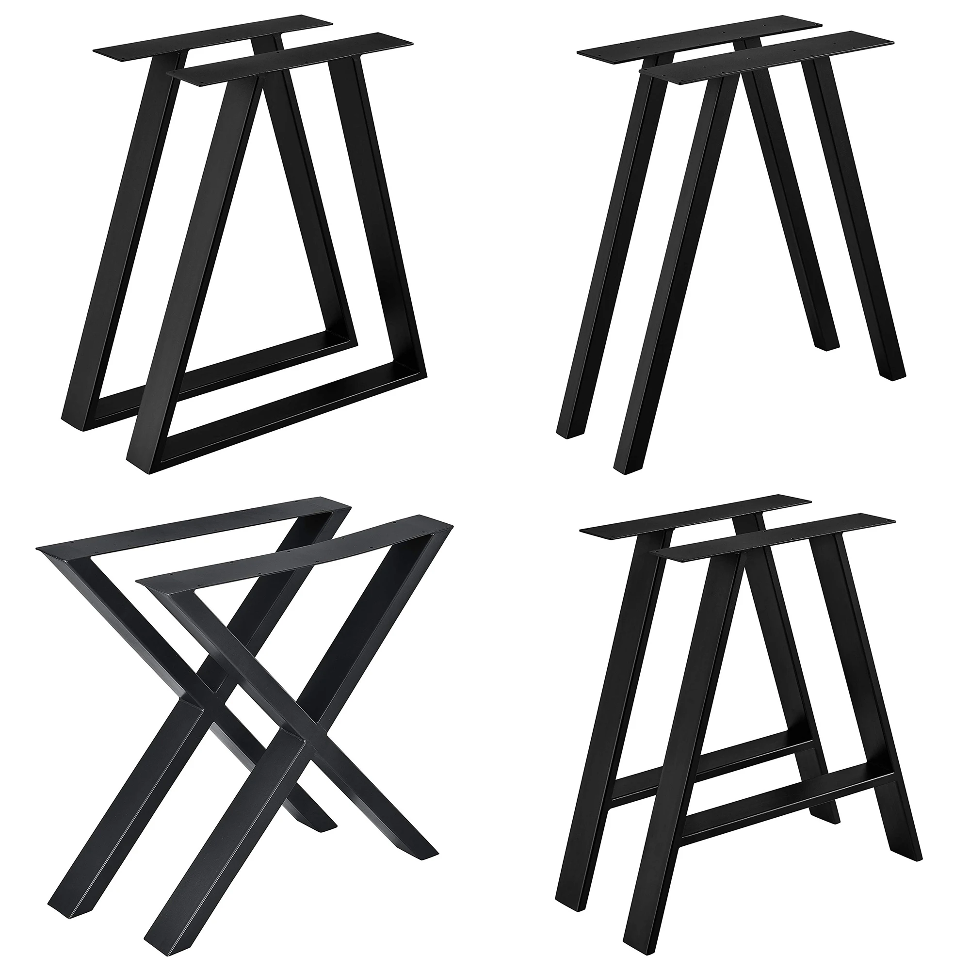
Table Legs Heavy Duty Furniture Office Restaurant Dinning Desk Feet Steel Industrial Cast Iron Dining Metal Table Legs For Table 