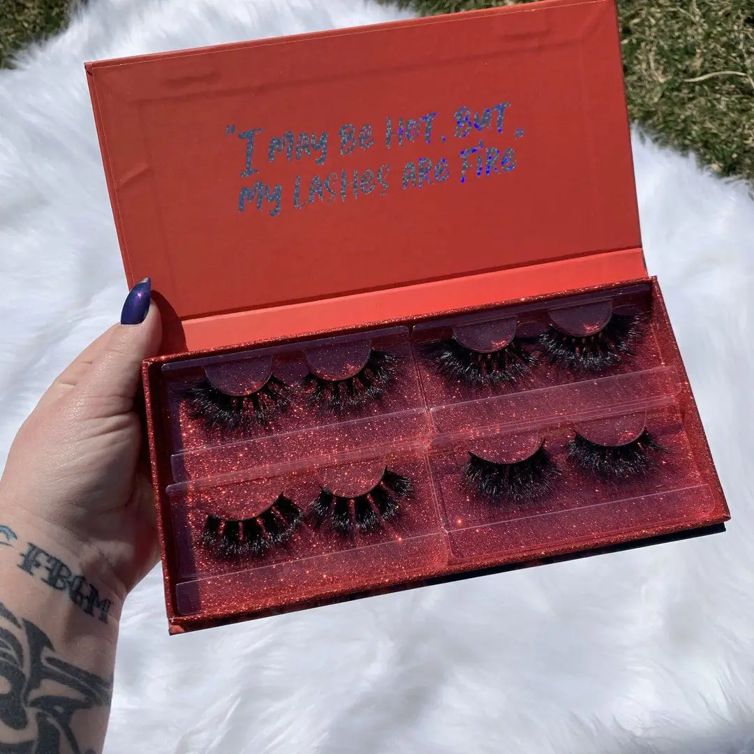 

Wholesale vendor 3D 25mm raw bushy best mink lashes with packaging boxes