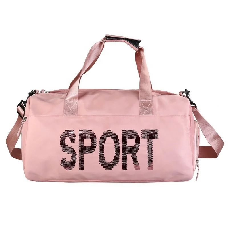 

Factory Wholesale High Quality Custom Duffle Bag High Capacity Gym Sports Travel Wap Loading Glitter Duffle Bag