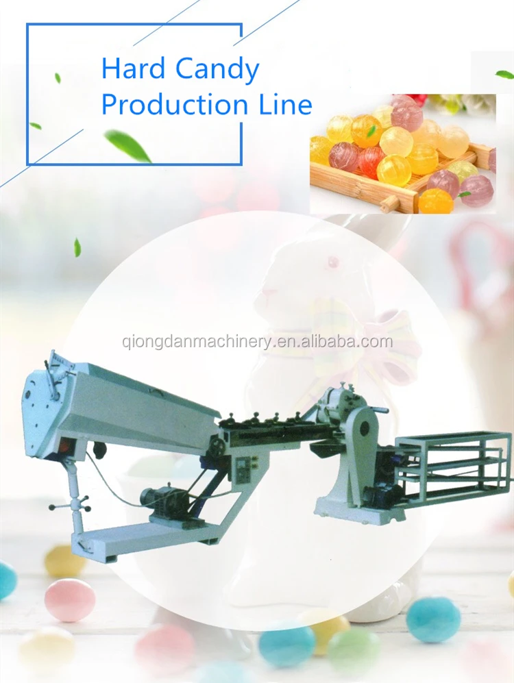 Low Cost High Capacity Small Rock Hard Candy Die Forming Machine Making