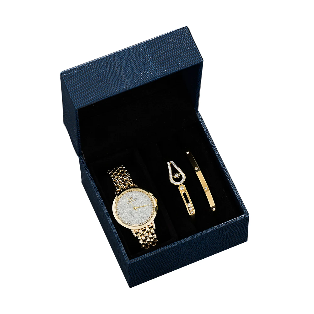 

Jewelry Sets Jewelry Type and Crystal, Rhinestone Main Stone ladies watch gift set