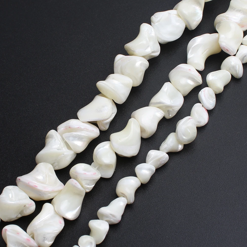 

Wholesale Natural White Irregular Mother Of Pearl Shell Beads For Jewelry Making