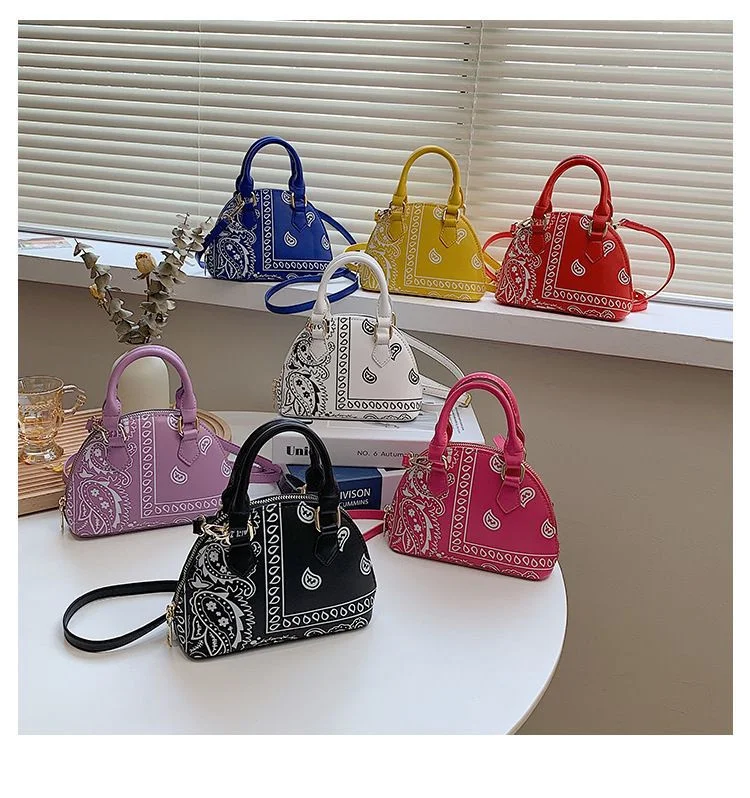 

High-Quality Waist Fruit Flower Small Number Wrapping Female Trumpet Bags Women Handbags Ladies