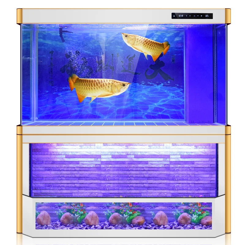 

High Quality Transparent Visible Fiberglass Aquariums Accessories Fish Tank