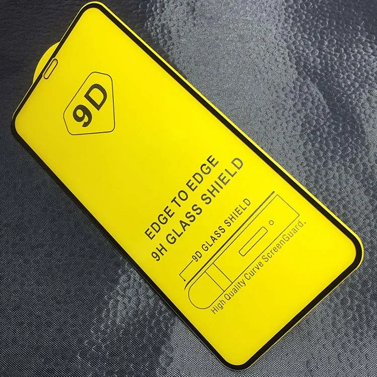 

full glue edge to edge transparent clear 9D cell phone tempered glass screen protector for samsung galaxy a920 2018