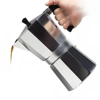 

Wholesale high quality 6cup Aluminium moka coffee maker Espresso Coffee Maker Moka Pot