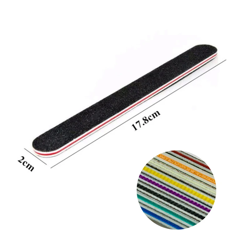 

Custom printed Personalized wholesale 80/80 emery nail files 100/100 professional manicure