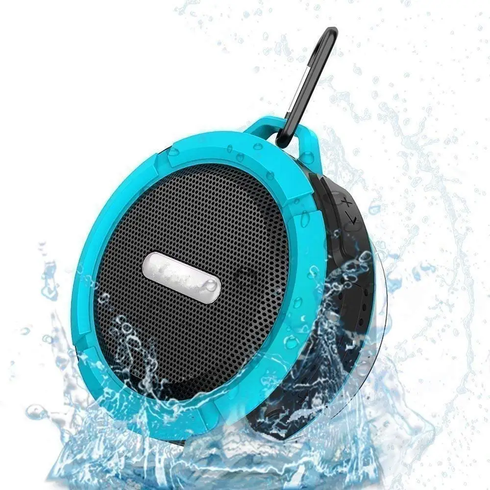 

wholesale Wireless Shower Speaker Outdoor Sports IPX5 Waterproof Suction Cup Bluetooth Speaker Stereo Speaker