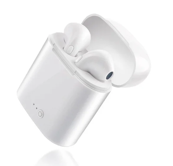 

TWS Headphone Stereo Earphone Wireless Earphones i7S, White/black