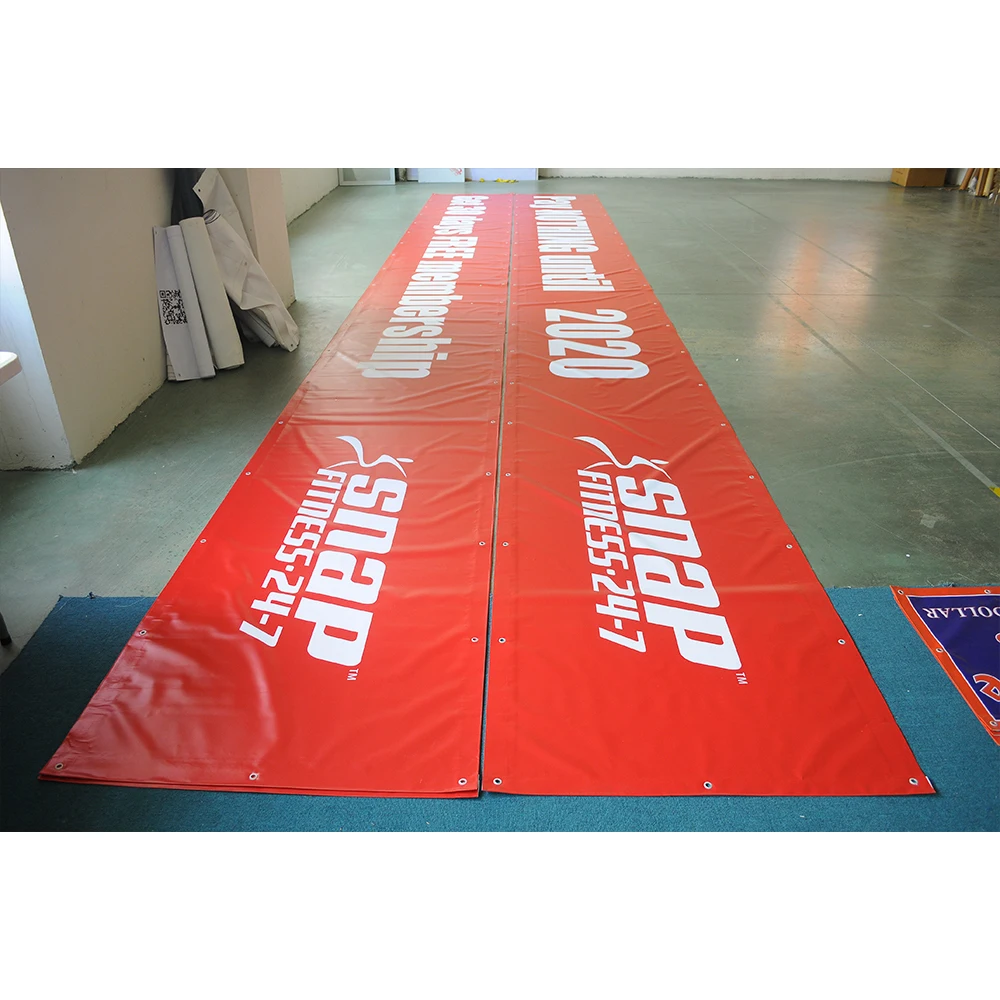 

Large Format Pvc Flex Banner Customized Digital Printed Outdoor Promotional Vinyl Advertising