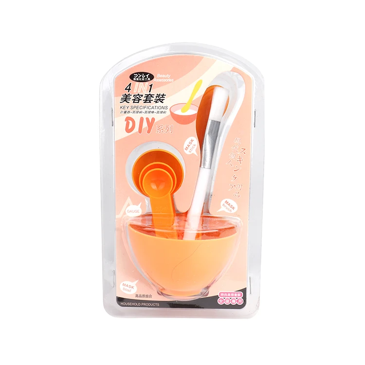 

Face Mask Bowl Kit Beauty DIY Facial Tools Face Mixing Bowl And Spoon