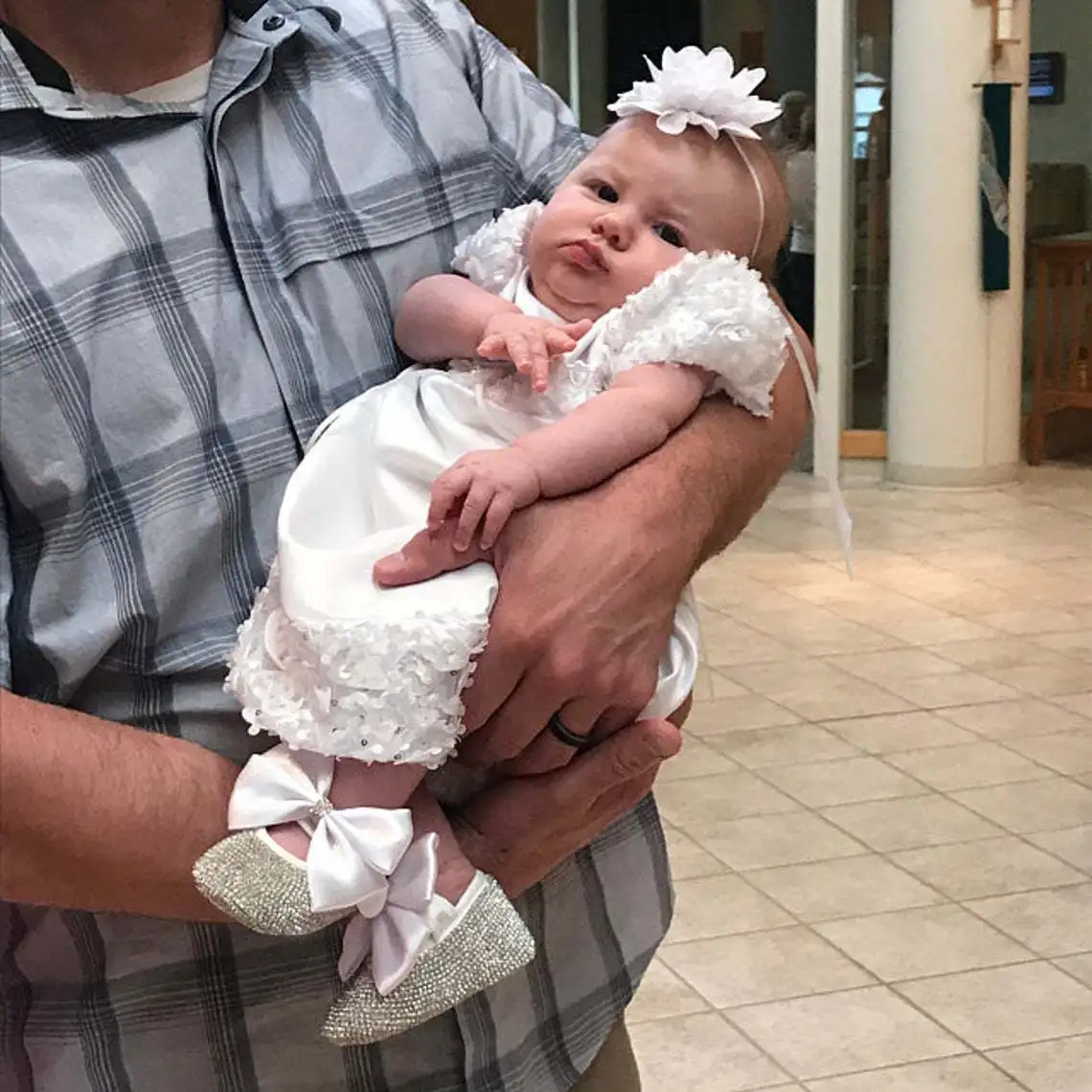 

White Handmade Princess Crystal Luxury Baptism Prewalker NewBorn Infant Rhinestone Sequins Bling Baby Girl Shoes With Diamond