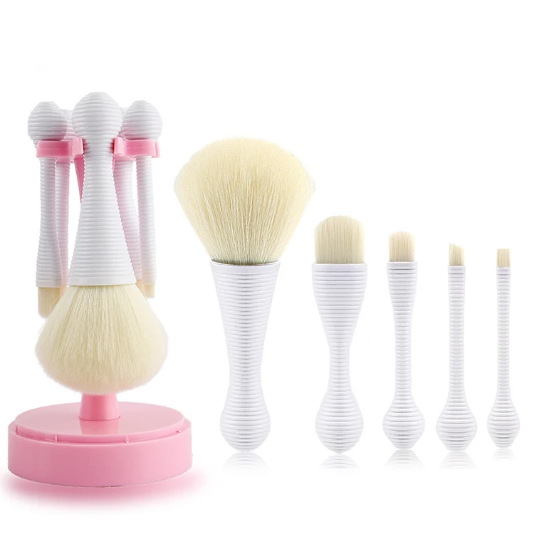 

makeup brush set shenzhen makeup brush set eco brushes makeup 20 pieces, Black+brown/black+black/black+white/white+white/white+red/gold+brown