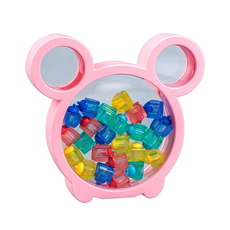 

Cute bear Shaped Other Baby Toys tooth box Transparent Baby Milk tooth House Storage baby tooth box Fetal Hair Collection