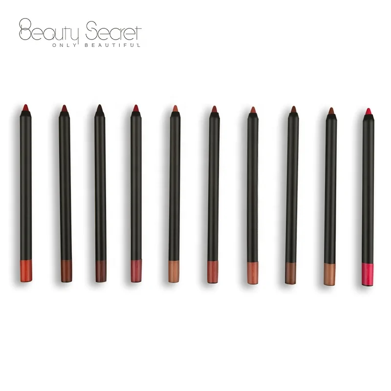 

BeautySecret 10 colors High Quality private label lipliner for waterproof long-lasting