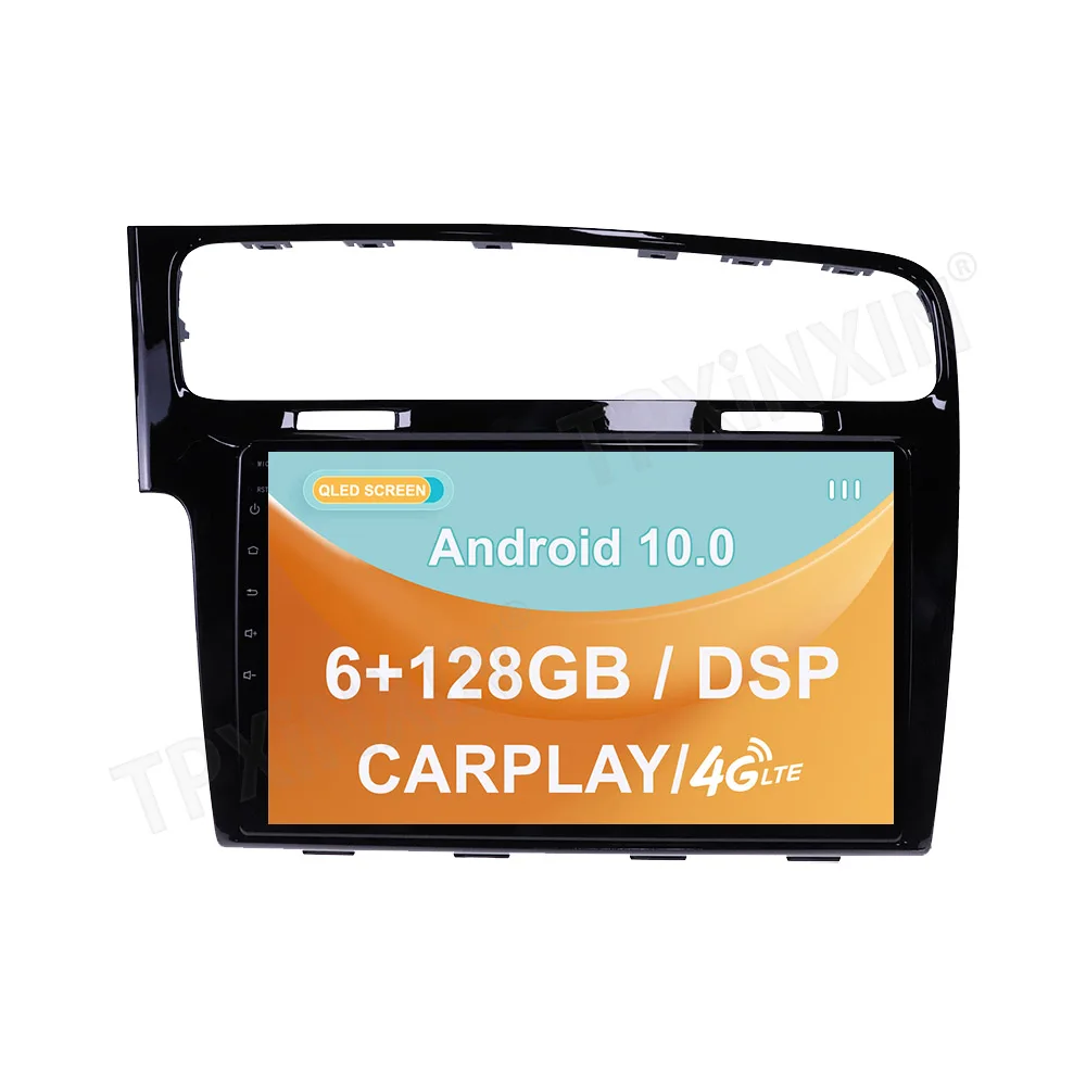 

Android 10.0 6G+128GB for Volkswagen Golf 2014 - 2018 Car GPS Navigation Auto Radio Stereo multimedia Player Carplay Head Unit