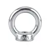 TOP 304 Stainless Steel Threaded Nut Ring Shape Lifting Eye Nut