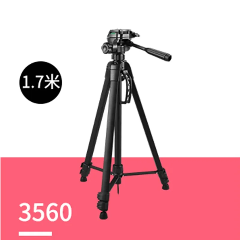 

RTS high quality 360 degree rotating tripod new design tilt head tripod lightweight handheld tripod, Black/grape/silver
