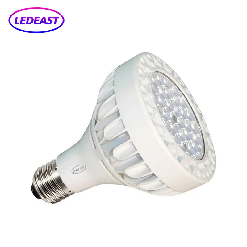 Good price e27 socket lamp bulbs AC 200-240V SMD 33W LED PAR30 Flicker Free Spotlight