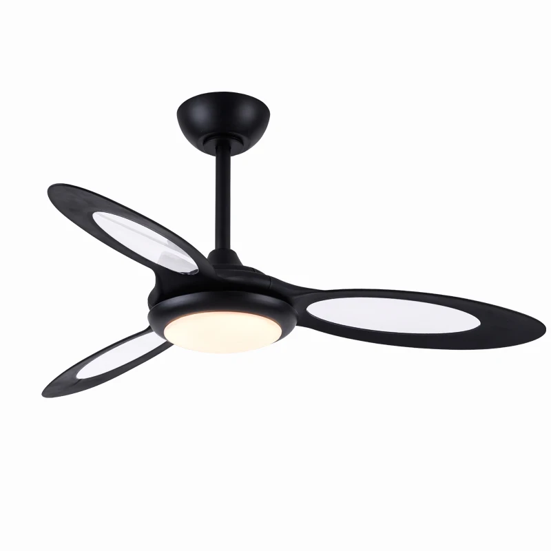 Indoor Lighting Ceiling Fans Remote Control Low Watt AC Voltage DC Motor Ceiling Fan With Light