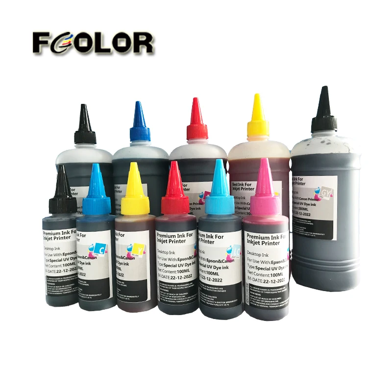 Fcolor Universal Printer Refill Dye Ink For Canon Epson Hp Brother Dye Ink Printer 100ml Buy 2623