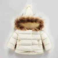

Pinghu TIMES 2019 Chinese Manufacturer Stock Wholesale Winter Anti-sensitive Soft REAL Fur Collar Hooded Padded Jacket For Kids
