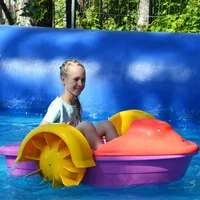 

Hot Selling Durable Water Park Kids Hand Paddle Boat For Sale