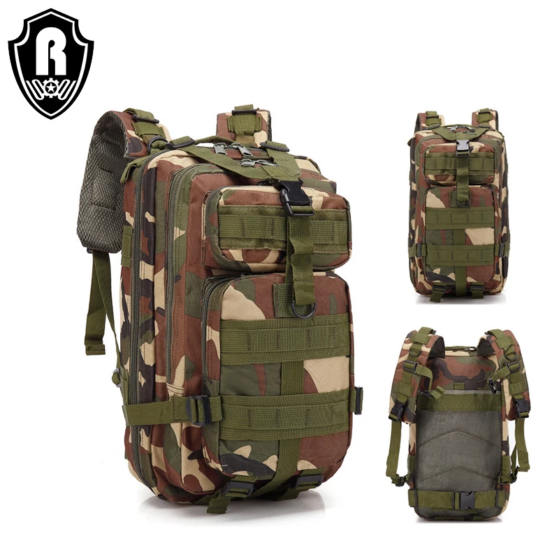 

Good Quality Small 3 days assault army molle bag out back pack military tactical backpack, 12 colors