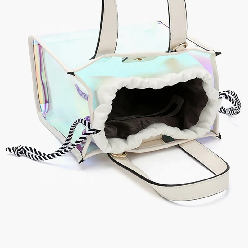 

Laser jelly bag reusable aluminum foil lunch box bag, As shown in the figure below