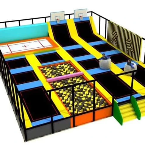 

jumping park commercial manufacturer trampoline indoor on sale, Could customize your favorite color