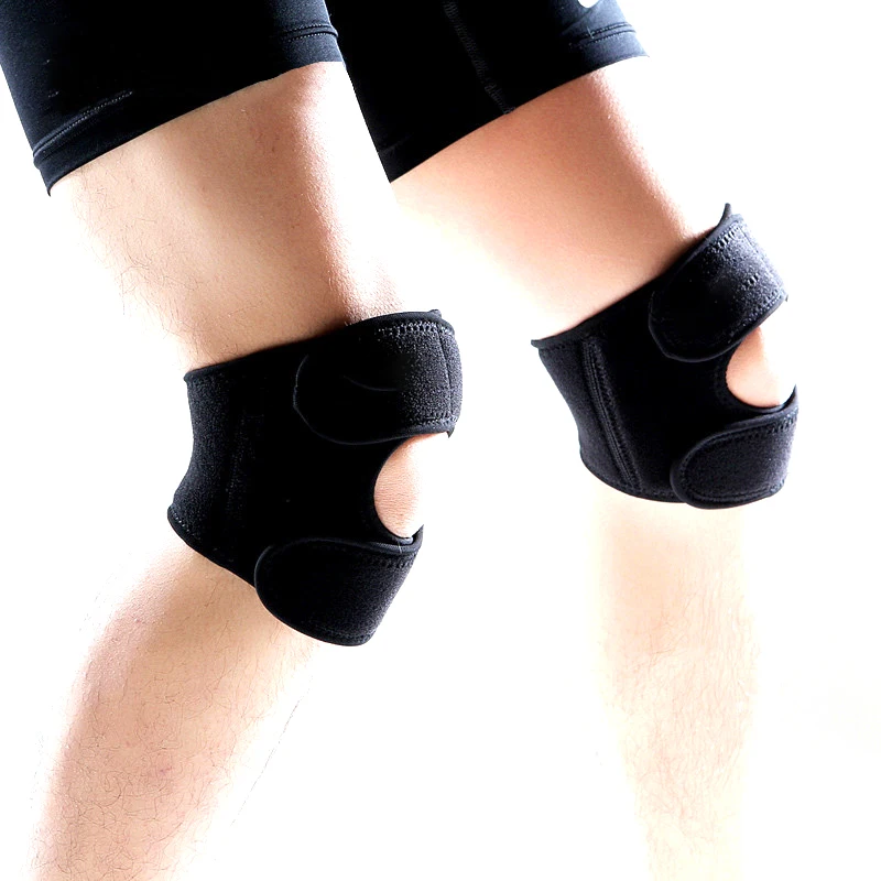 

Fine Workmanship Sports Safety Elastic Knee Pads Soft And Provide Compression Knee Support Sleeve Brace, Customized color