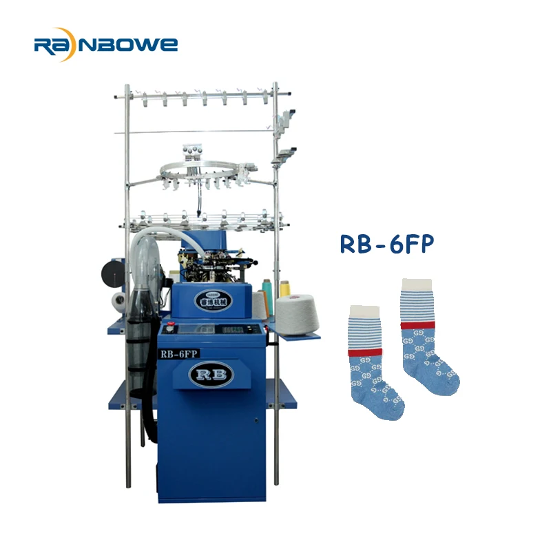 
hand use circular full automatic sock knitting machine to make cotton baby socks for sale 