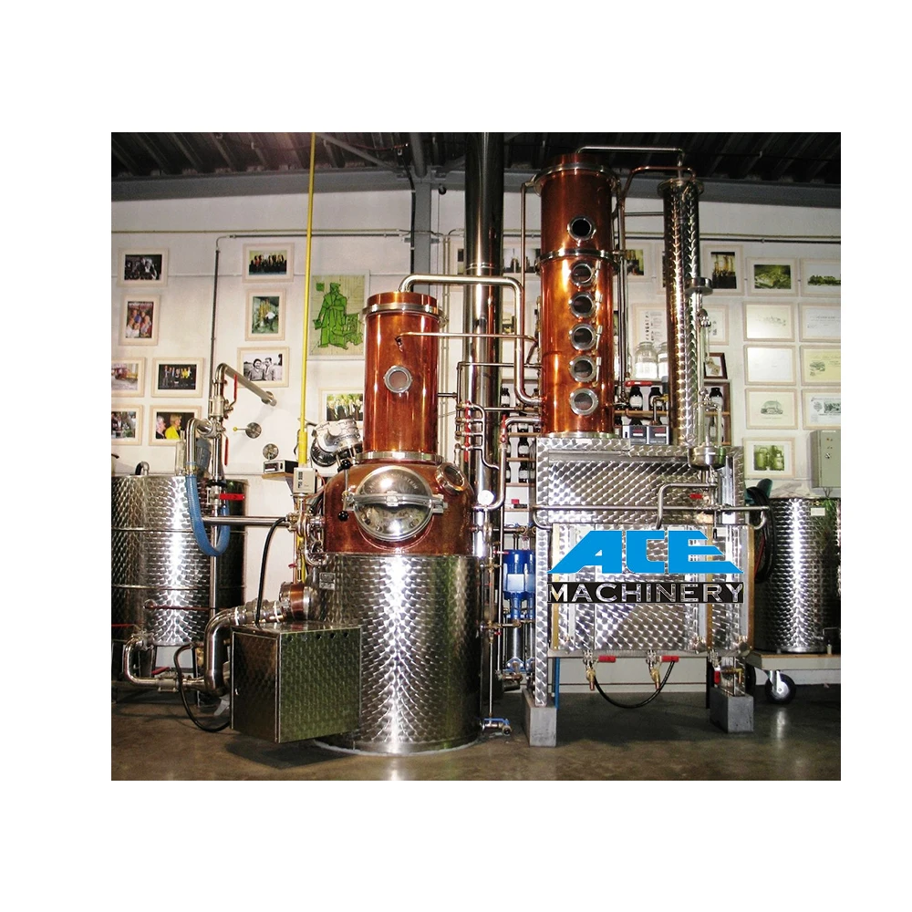 
Factory Price 300l 500l 800l 1000l Red copper stills Alembic Alcohol Gin Whisky Distillation Equipment Vodka Distillery For Sale  (62481007436)