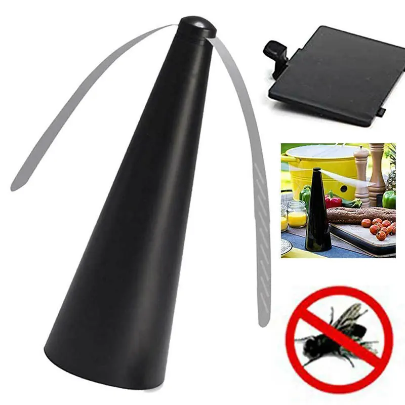 

Keep Flies Away Let Mosquitoes Away Fly Repellent Fan, Black