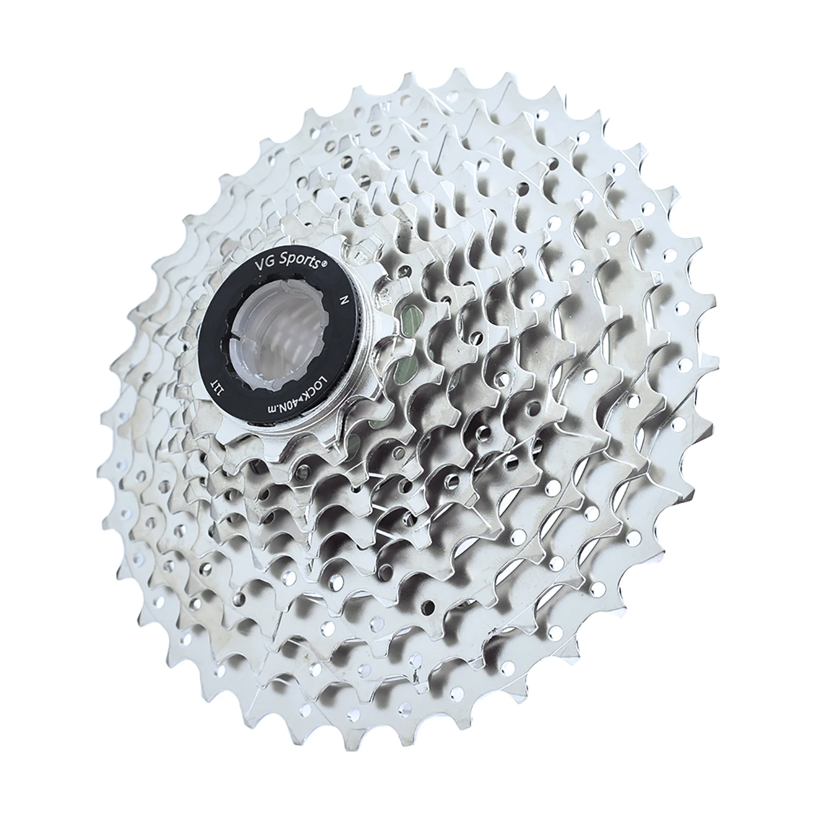 

VG Sports 10 Speed 11-36T Bicycle Cassette Freewheel for MTB Mountain Bike Parts, Silver,gold,black